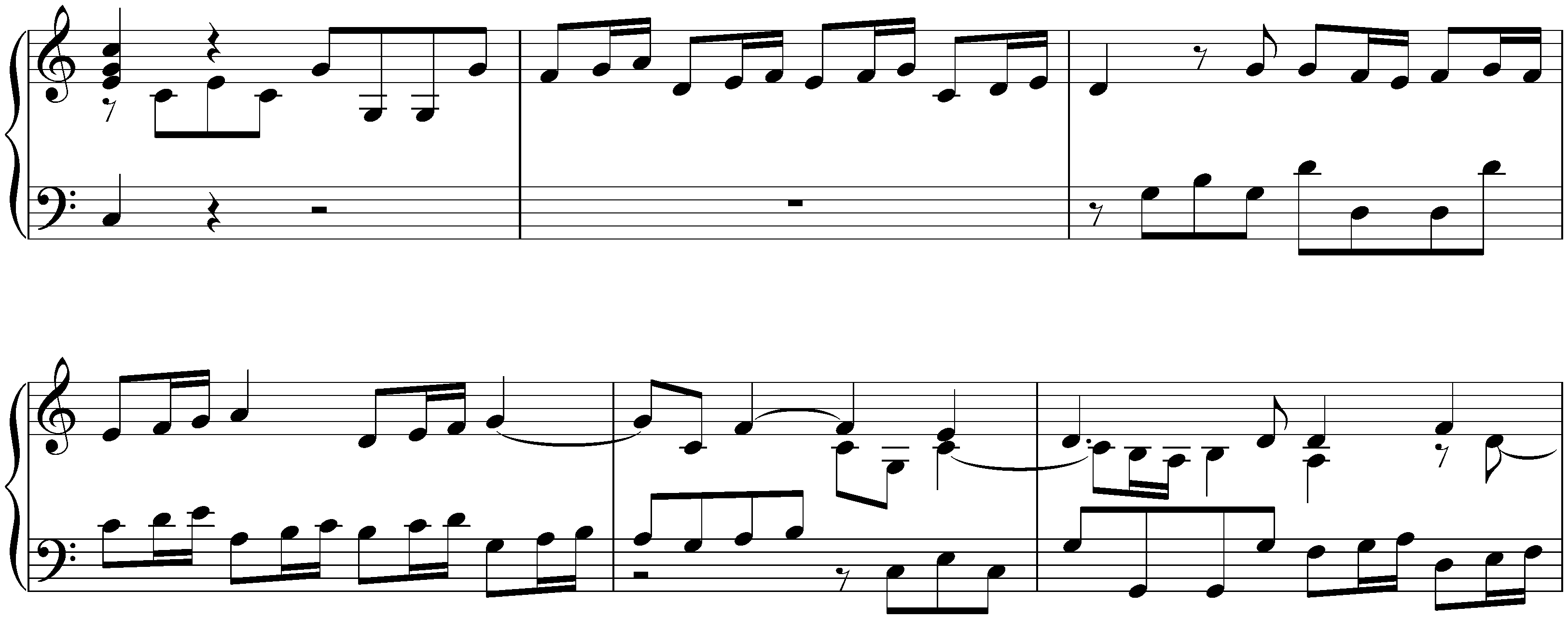 Suite in C major, HWV 443; 1. Präludium
