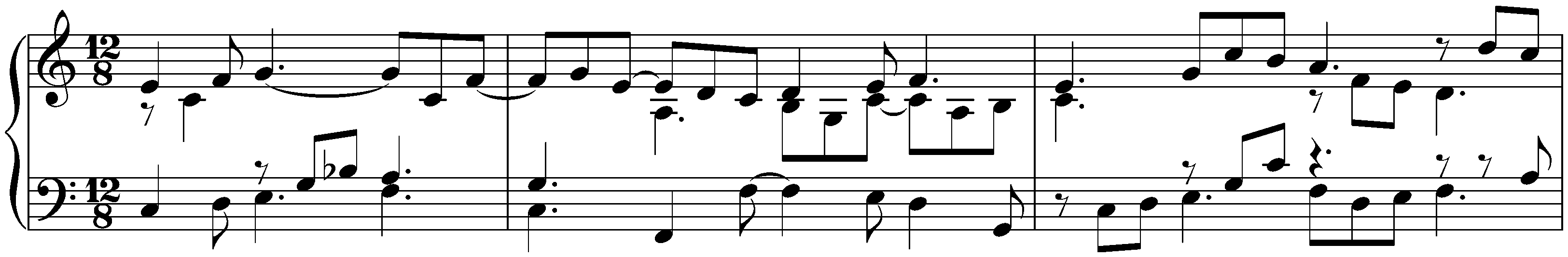 Suite in C major, HWV 443; 5. Gigue
