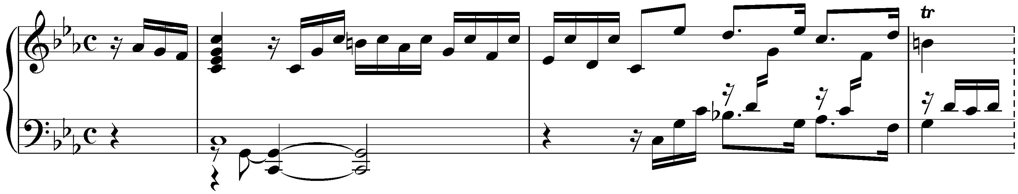 Suite in C minor, HWV 445; 2. Allemande