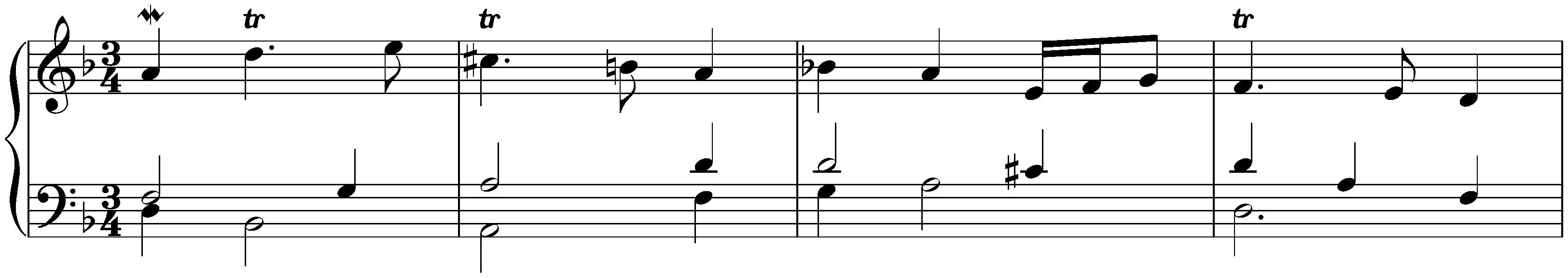 Suite in D minor, HWV 447; 3. Sarabande