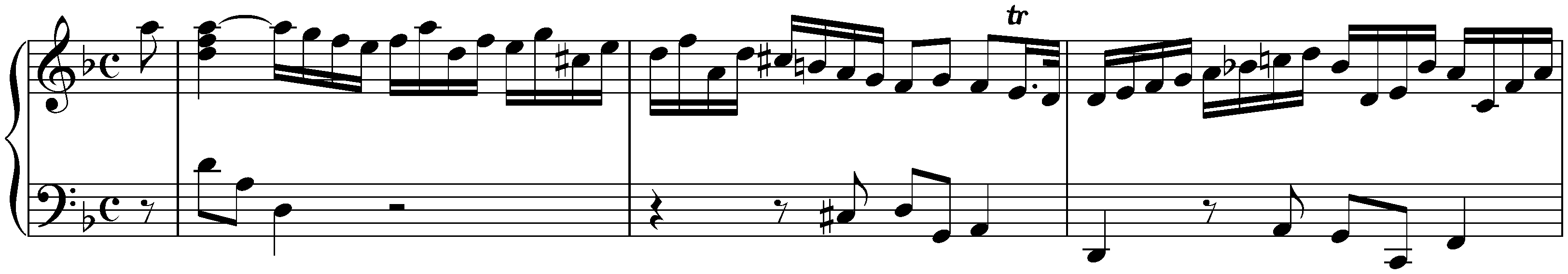 Suite in D minor, HWV 448; 2. Allemande