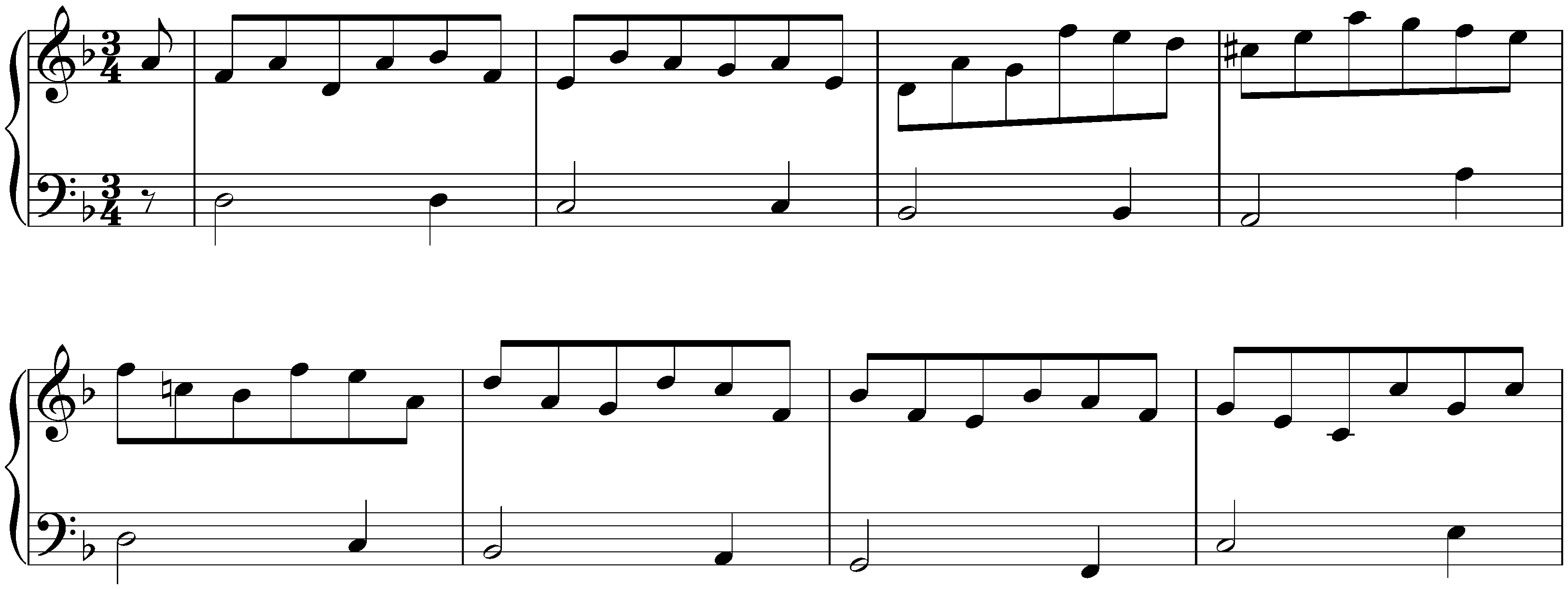 Suite in D minor, HWV 448; 3. Courante