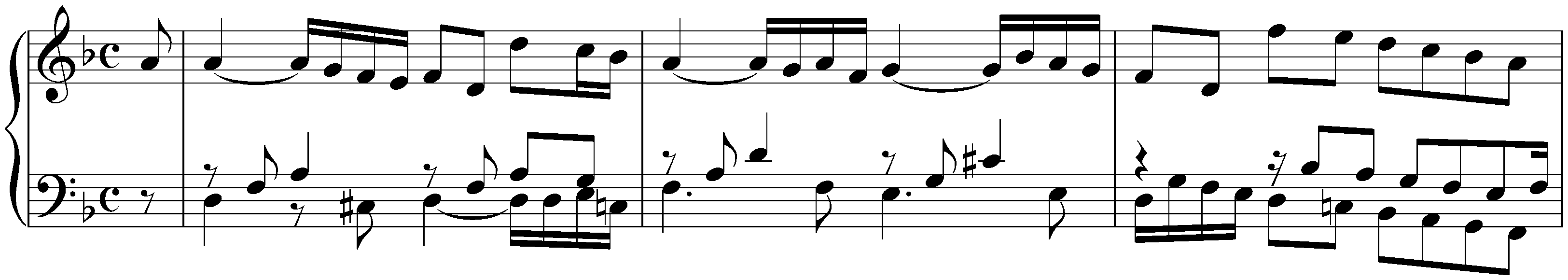 Suite in D minor, HWV 449; 2. Allemande