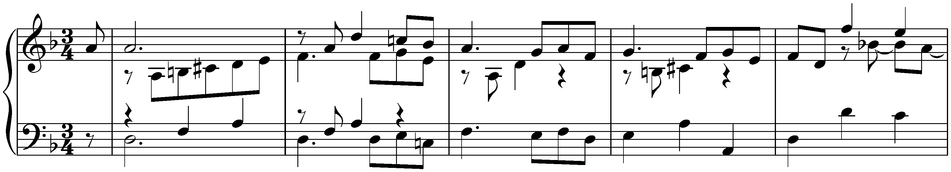 Suite in D minor, HWV 449; 3. Courante