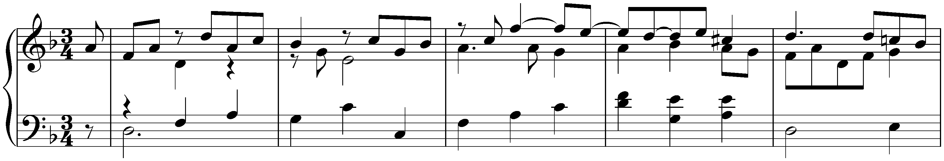 Suite in D minor, HWV 449; 4. Sarabande