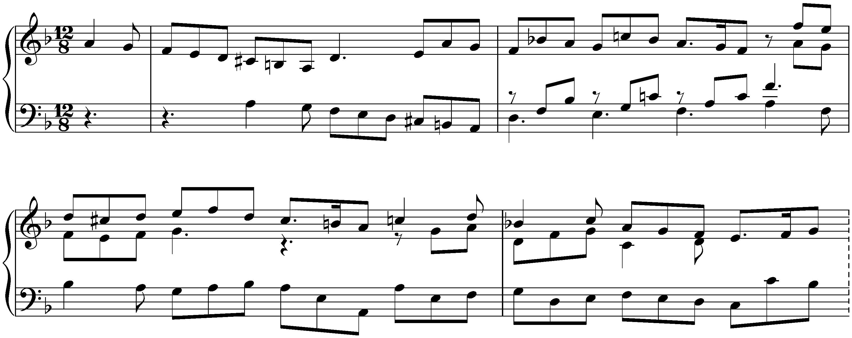Suite in D minor, HWV 449; 6. Giga
