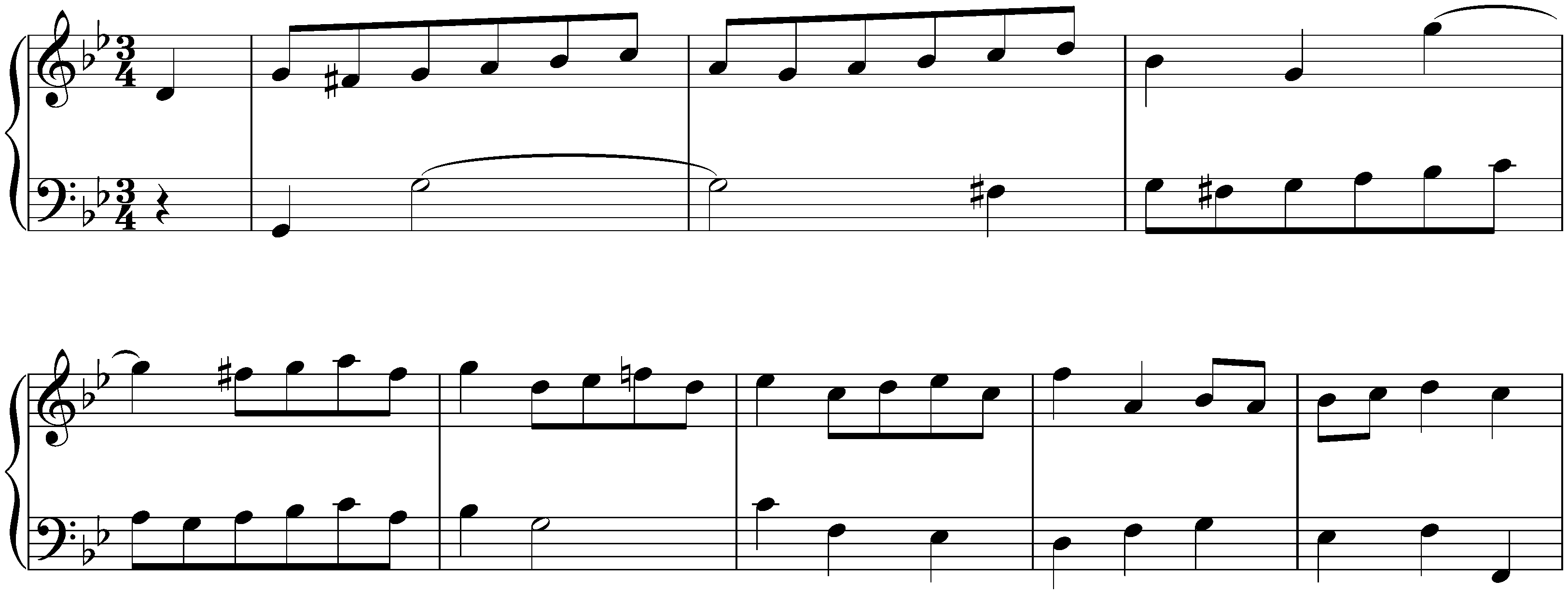 Suite in G minor, HWV 451; 2. Courante