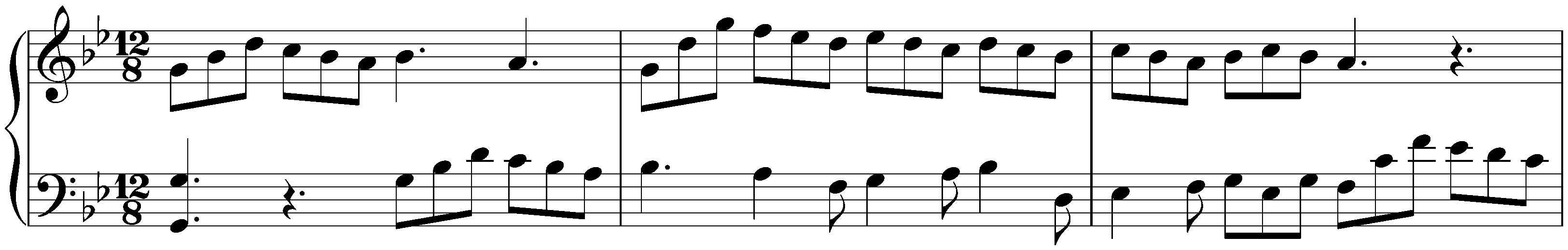 Suite in G minor, HWV 452; 4. Gigue
