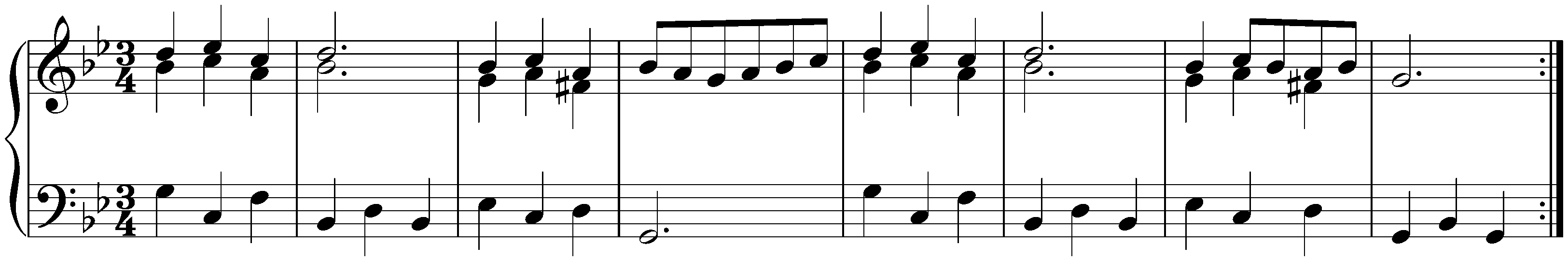 Suite in G minor, HWV 453; 3. Menuet I – Menuet II – Menuet I