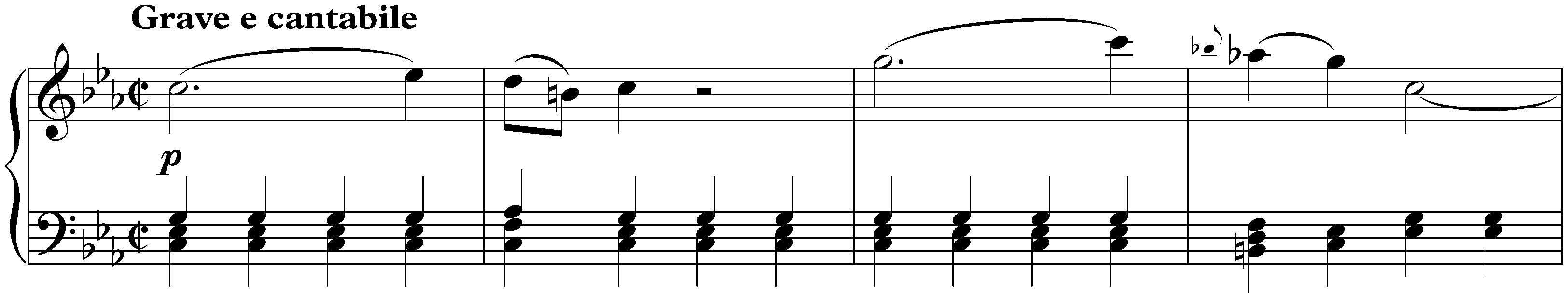 Die Sieben letzten Worte unseres Erlösers am Kreuze, Hob. XX:1C; 3. (2.) Sonata II (Hodie mecum eris in Paradiso)