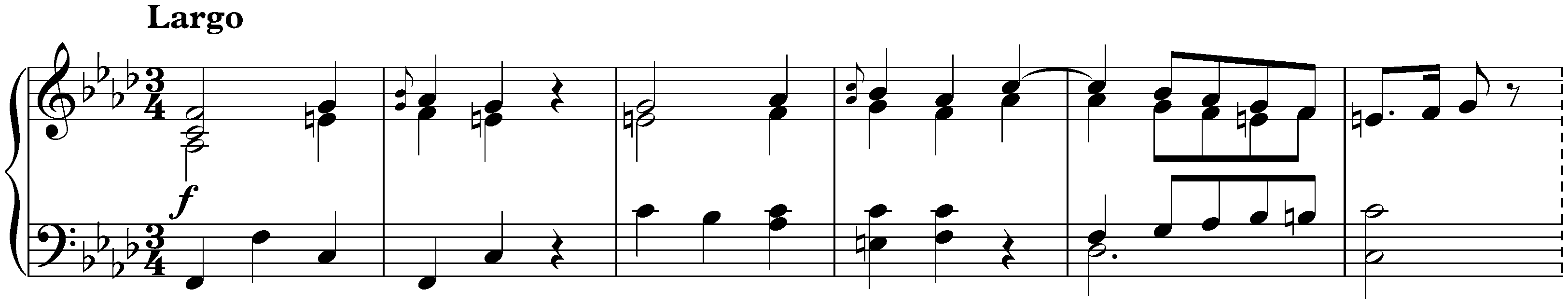 Die Sieben letzten Worte unseres Erlösers am Kreuze, Hob. XX:1C; 5. (4.) Sonata IV (Deus meus, Deus meus et quid dereliquisti me?)