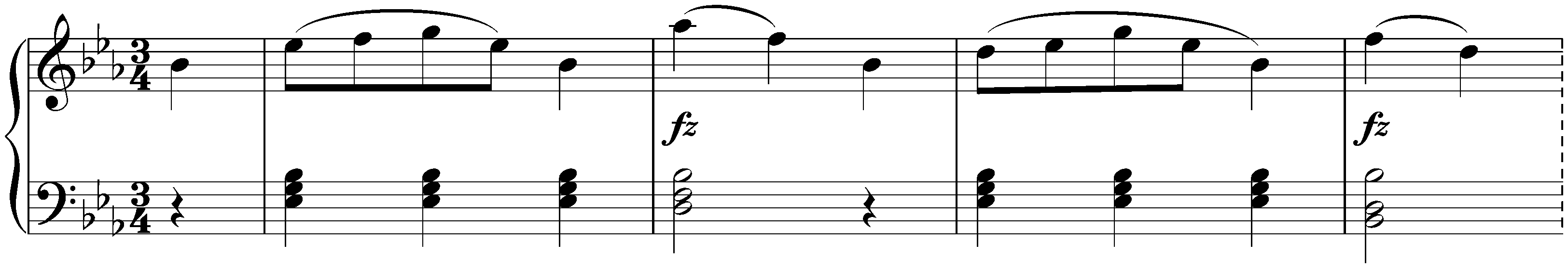 Twelve Menuets, Hob. IX:11; 8. E-flat major