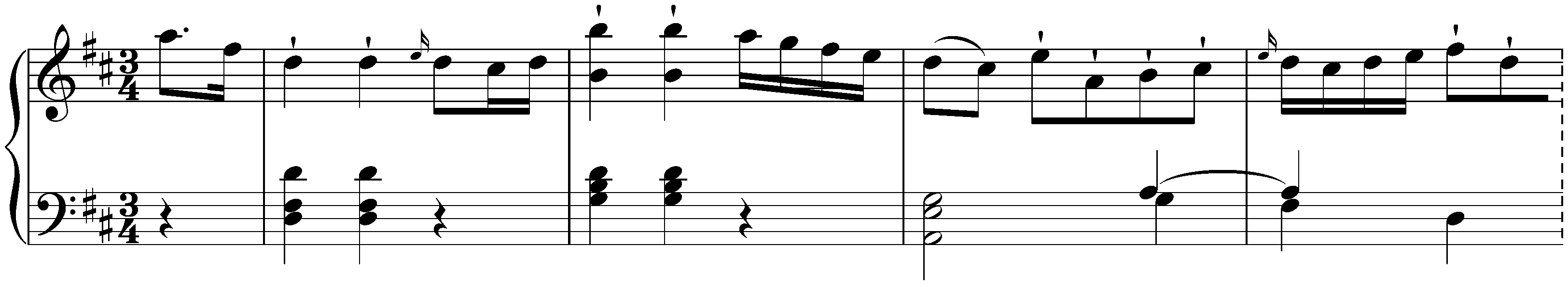 Twelve Menuets, Hob. IX:11; 12. D major