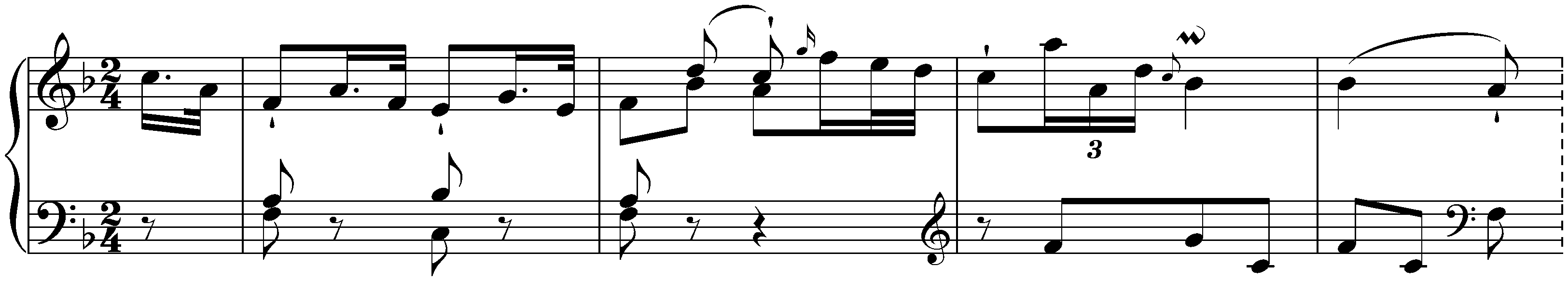 Sonata in F major, Hob. XVI:23; 1.