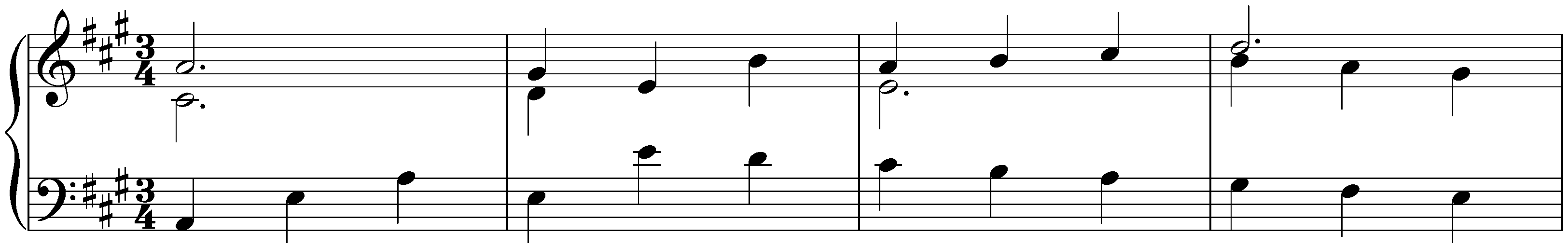Sonata in A major, Hob. XVI:26; 2. Menuet al Rovescio &ndash; Trio