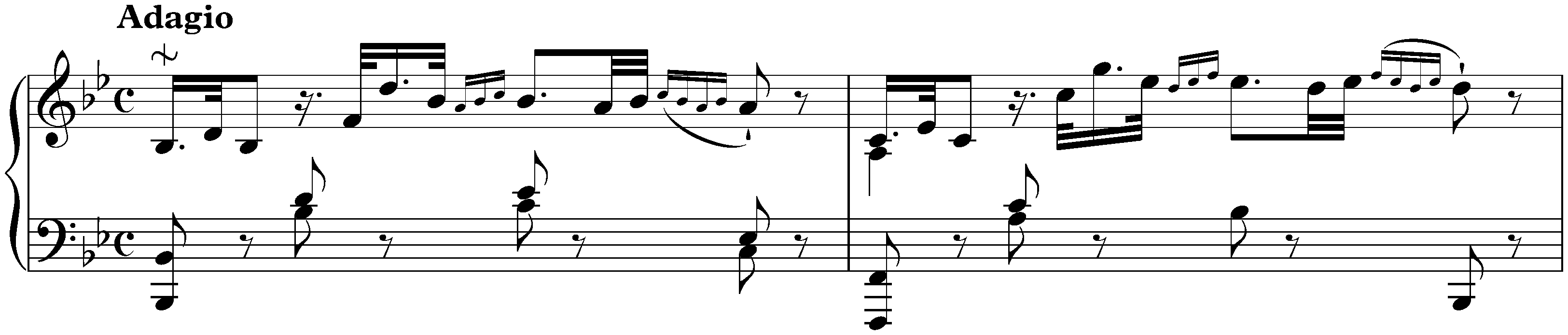 Sonata in F major, Hob. XVI:29; 2. Adagio