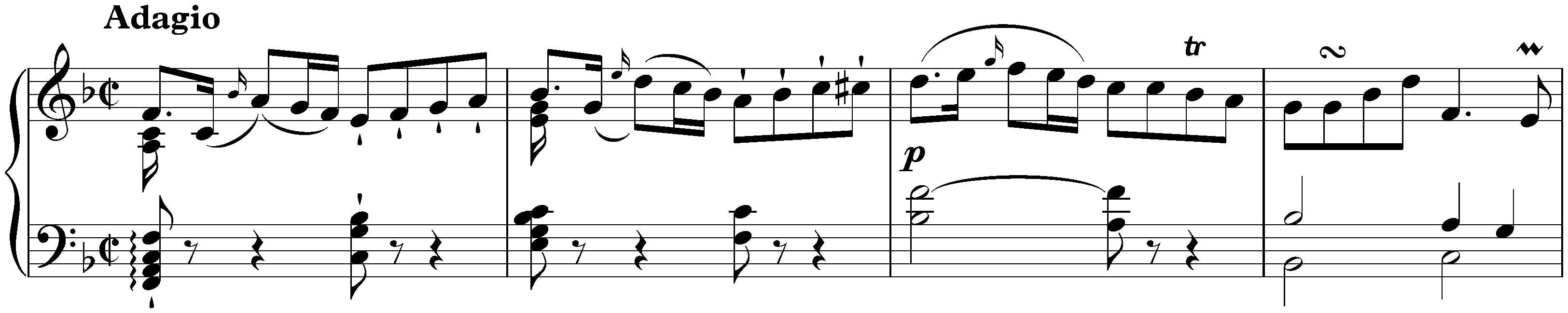 Sonata in C major, Hob. XVI:35; 2. Adagio