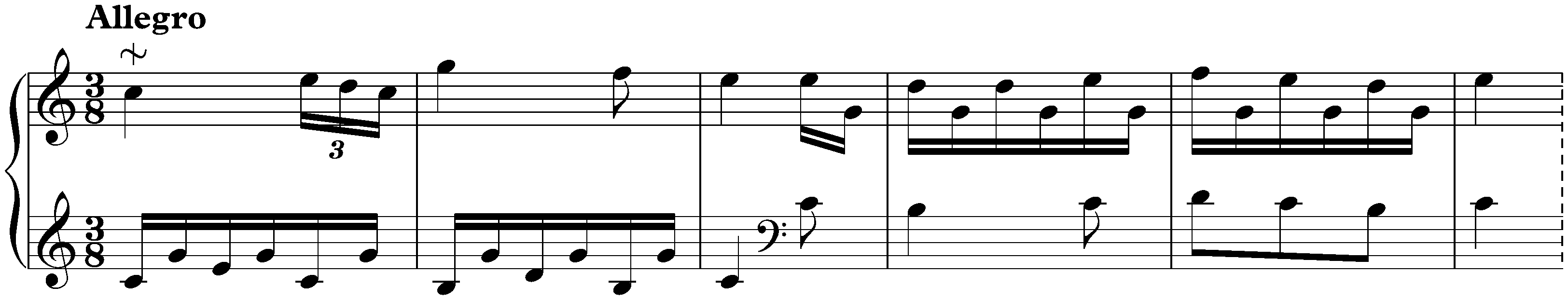 Sonata in C major, Hob. XVI:7; 3. Finale: Allegro