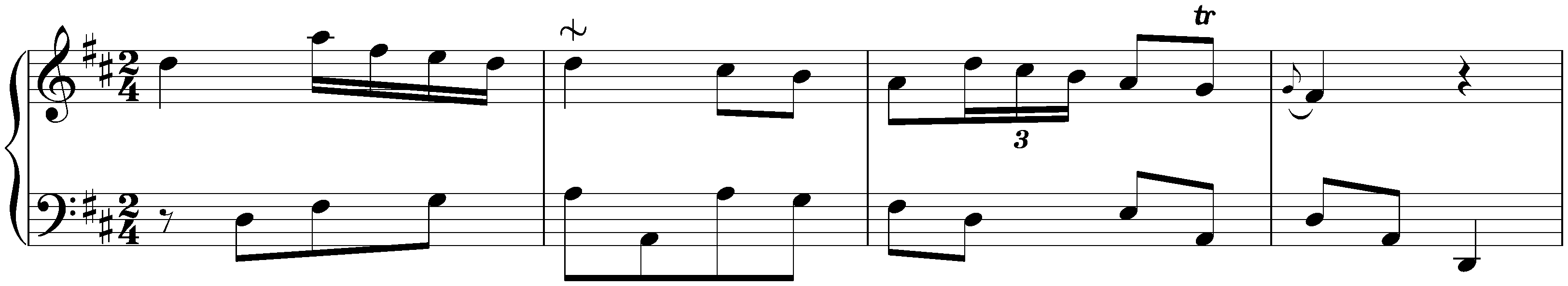 Sonata in D major, Hob. XVII:D1; 1. Tema con variazioni