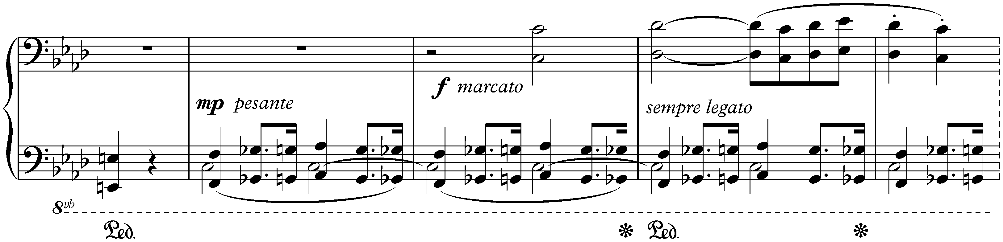 Années de pèlerinage, Troisième année, S. 163; 6. Marche funèbre