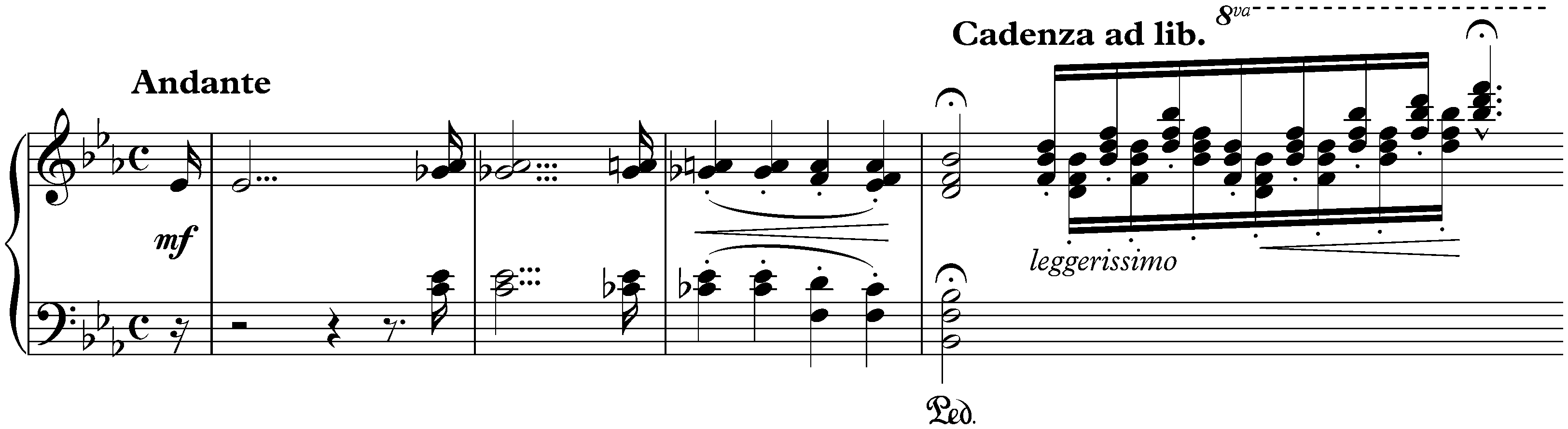 Six Études d’exécution transcendante d’après Paganini, S. 140; 2. E-flat major