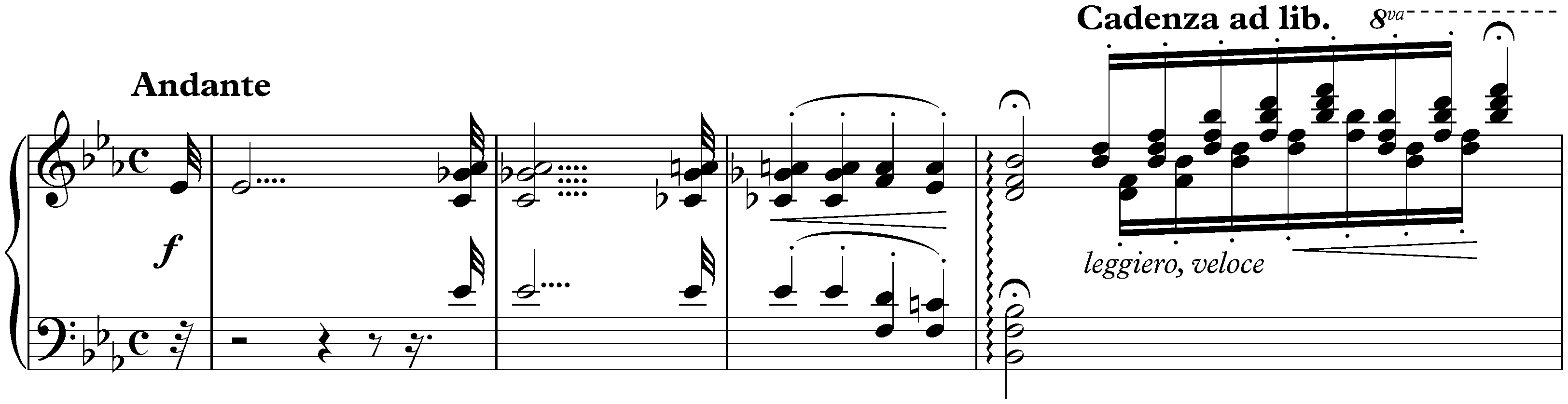 Six Grandes études de Paganini, S. 141; 2. E-flat major