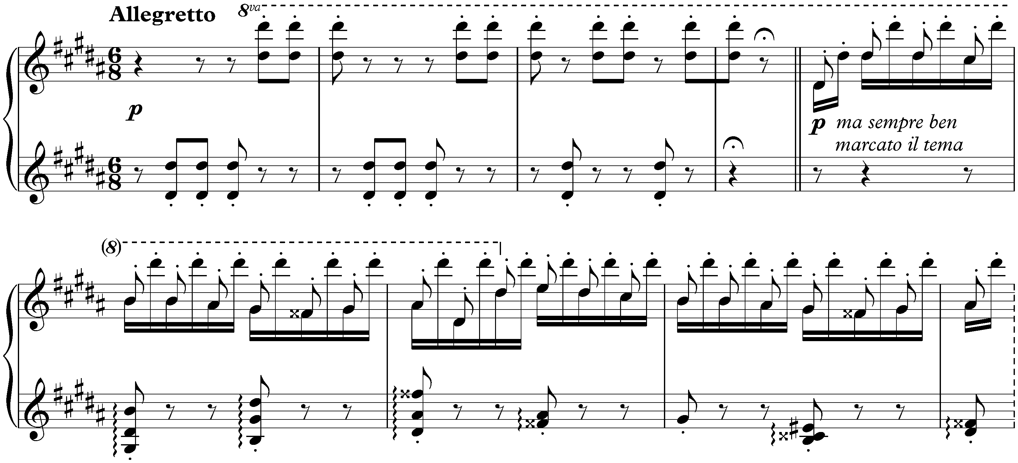 Six Grandes études de Paganini, S. 141; 3. G-sharp minor (La campanella)