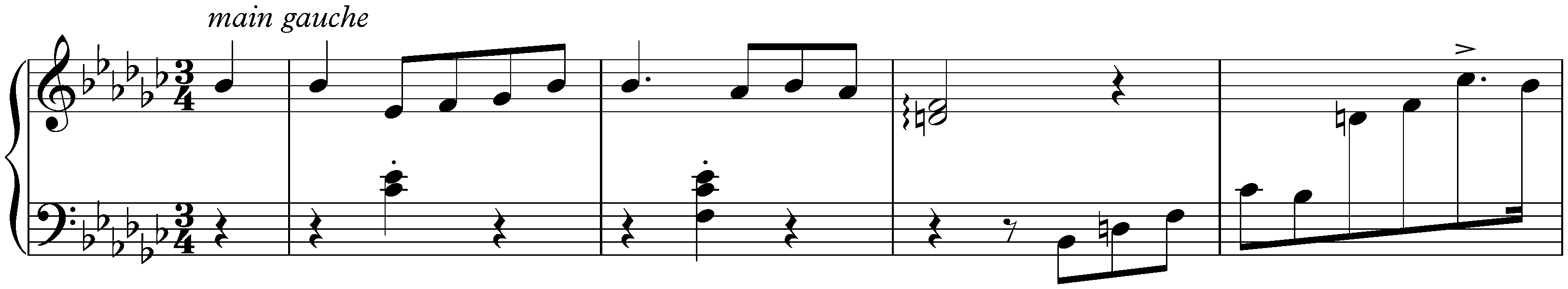Klavierstück in E-flat minor, S. 692n