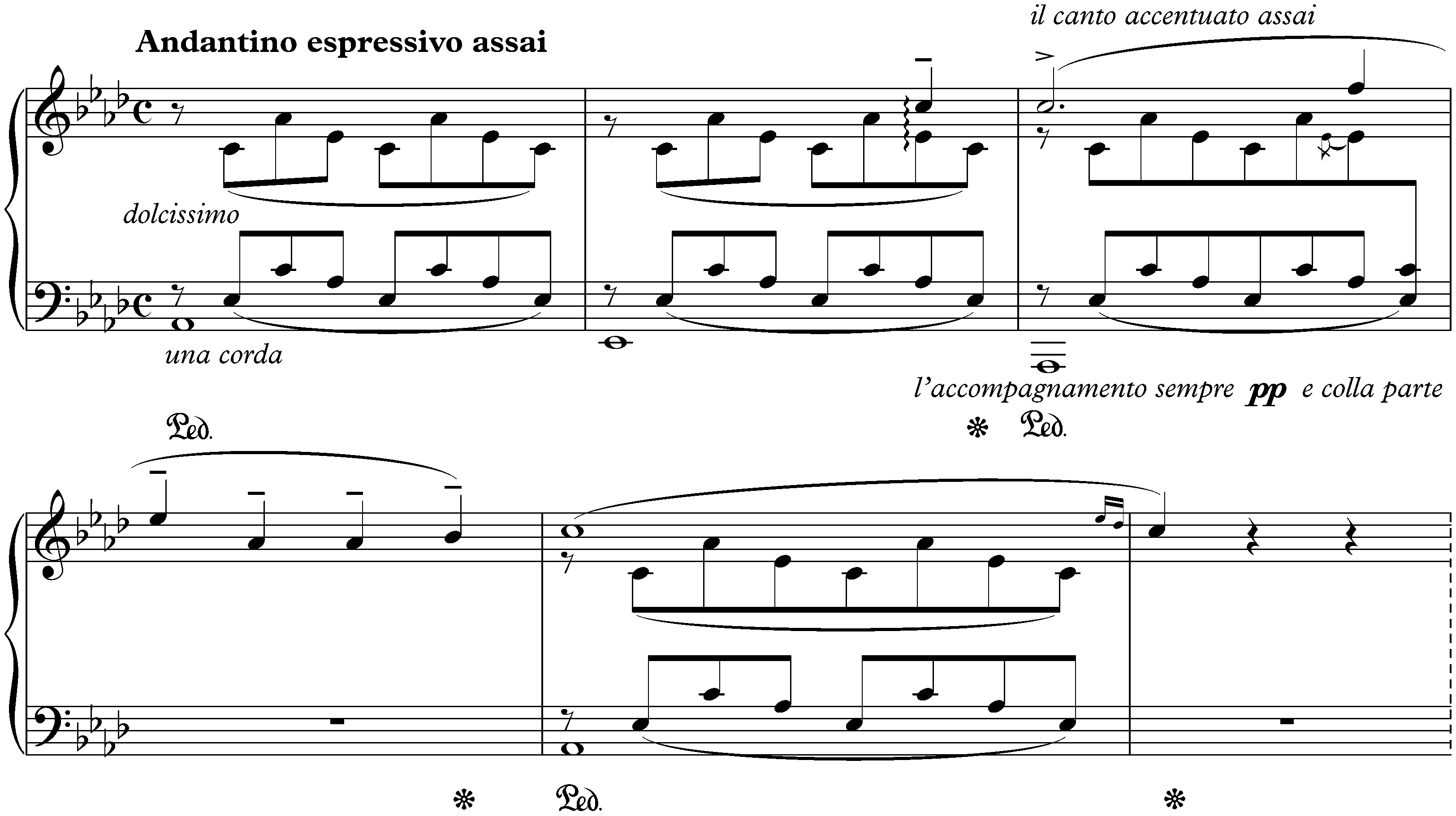 Liebesträume (Drei Notturnos), S. 541; 1. Hohe Liebe