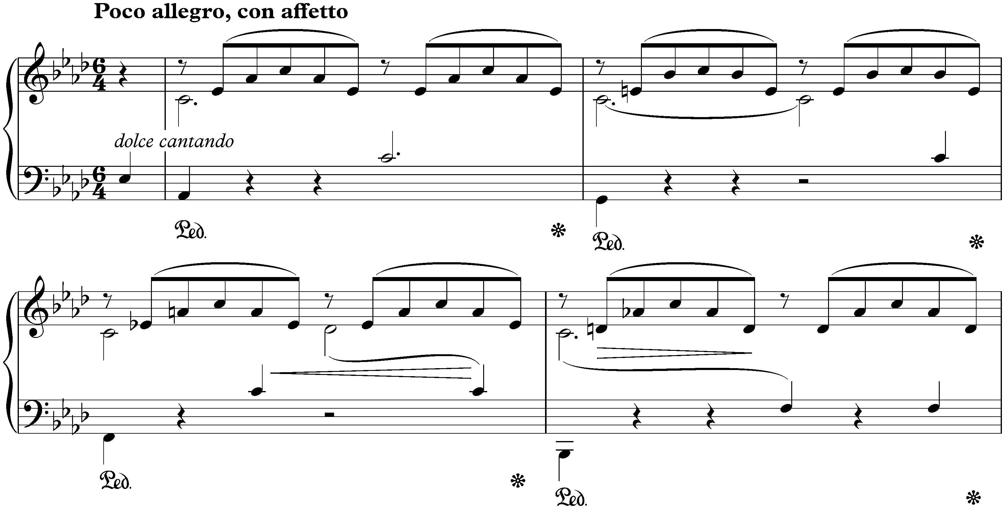 Liebesträume (Drei Notturnos), S. 541; 3. O lieb, so lang du lieben kannst!