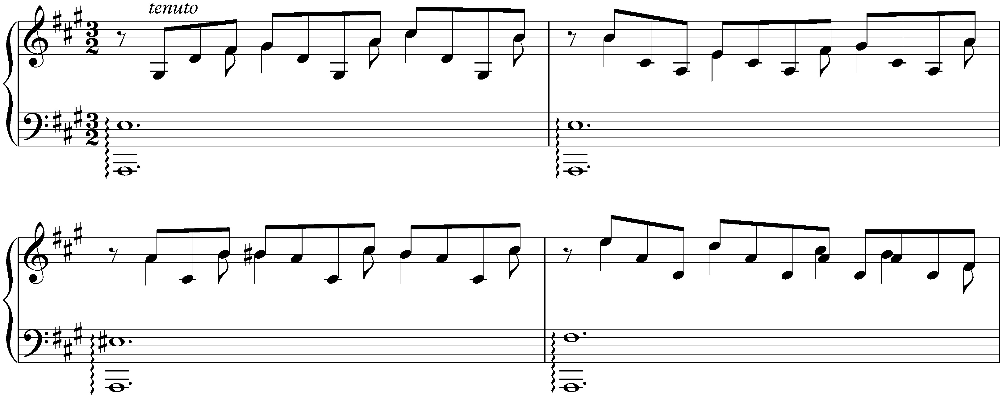 Préludes et Harmonies poétiques et religieuses, S. 171d; 6. Attente