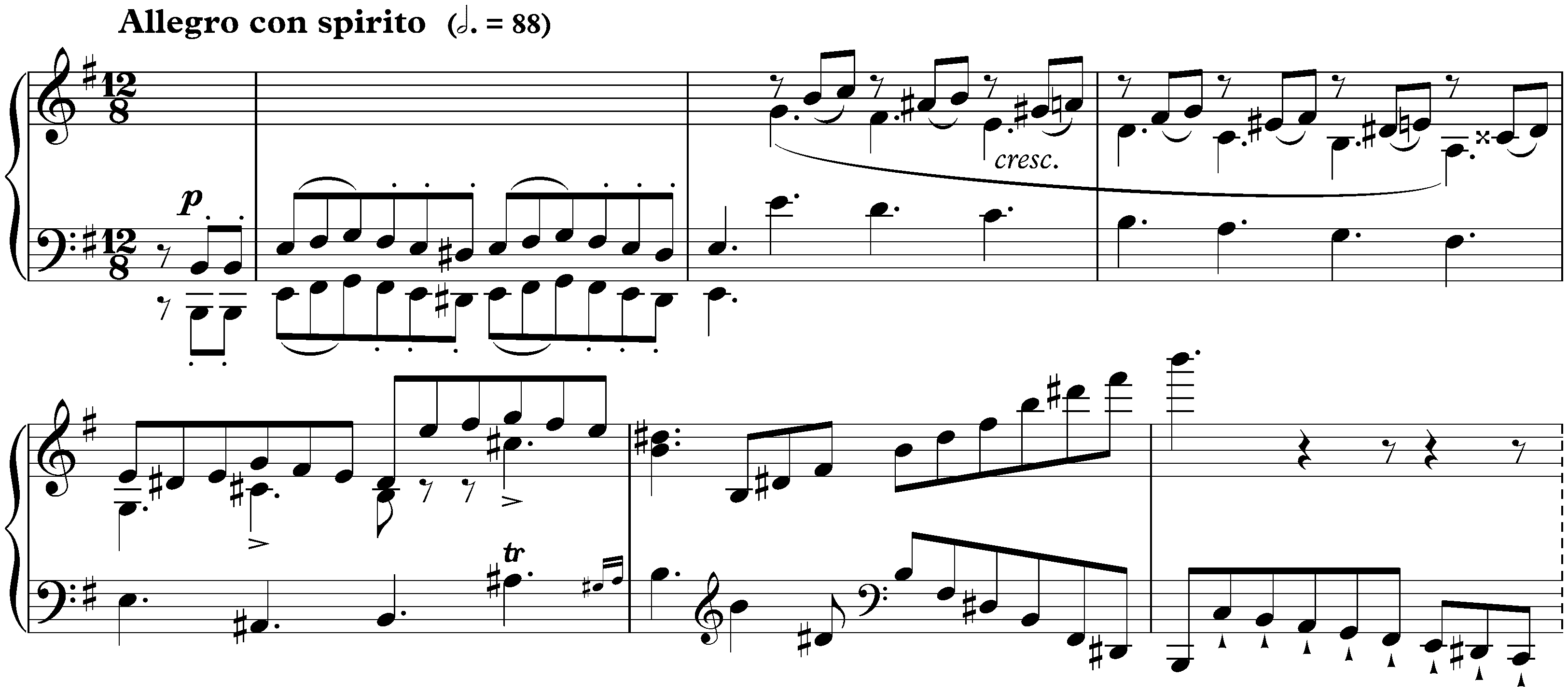 Rondo di bravura, S. 152