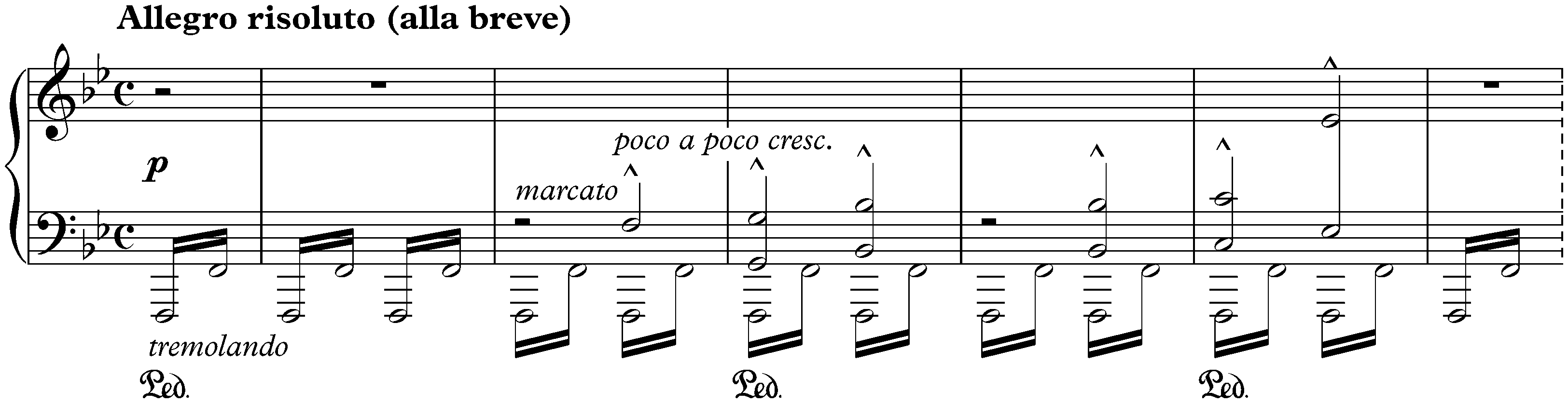 Drei Stücke aus der Legende von der heiligen Elisabeth, S. 498a; 2. Marsch der Kreuzritter