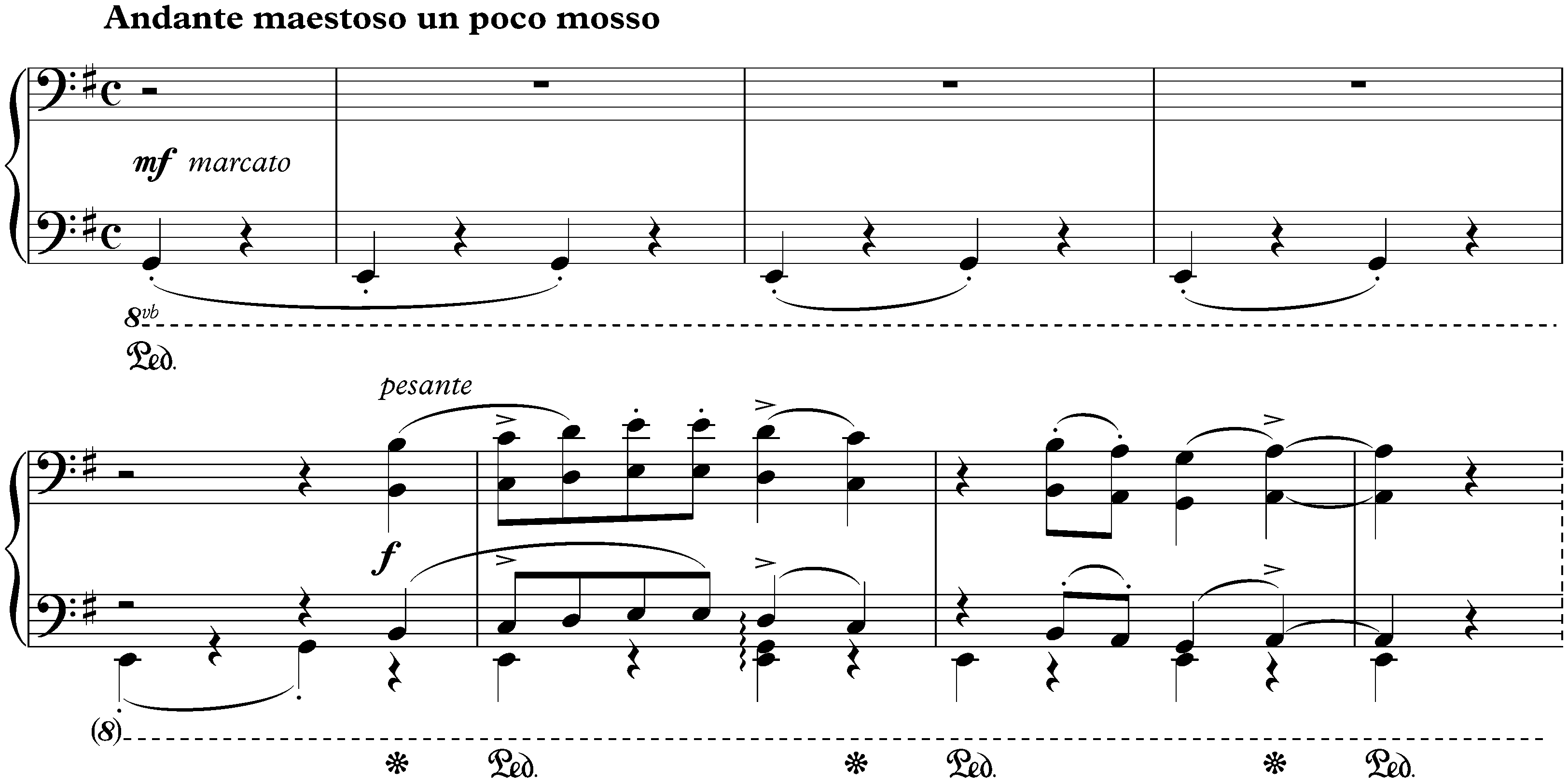 Drei Stücke aus der Legende von der heiligen Elisabeth, S. 498a; 3. Interludium