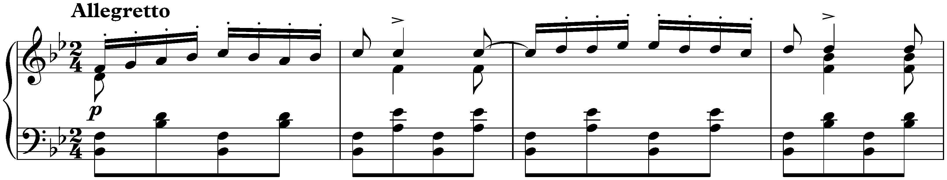 Ungarische Nationalmelodien, S. 243; 3. B-flat major