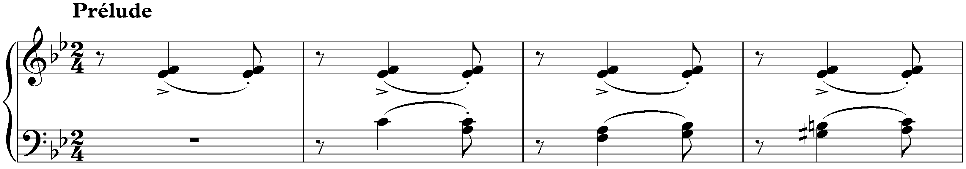 Ungarische Nationalmelodien, S. 243bis; 3. B-flat major