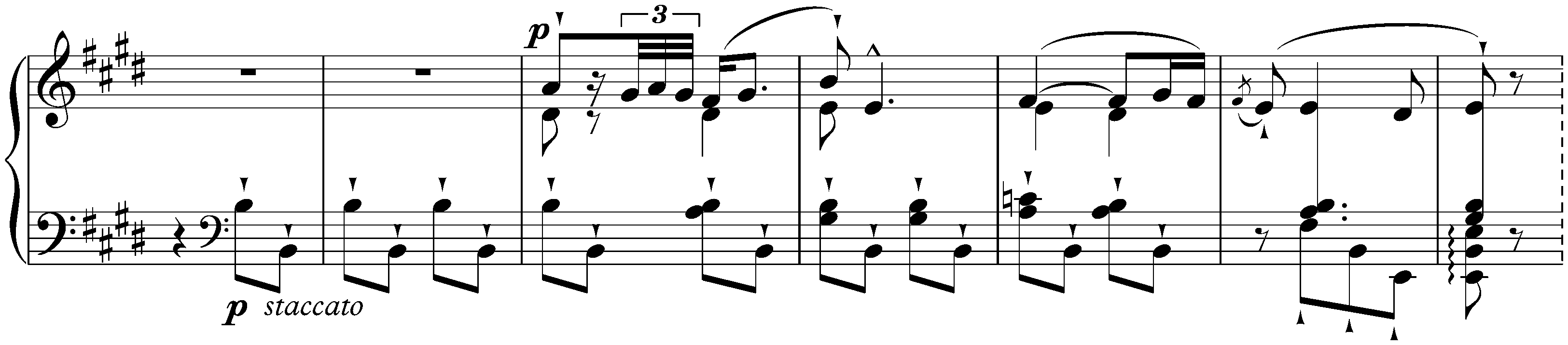 Fünf ungarische Volkslieder, S. 245; 4. C-sharp minor