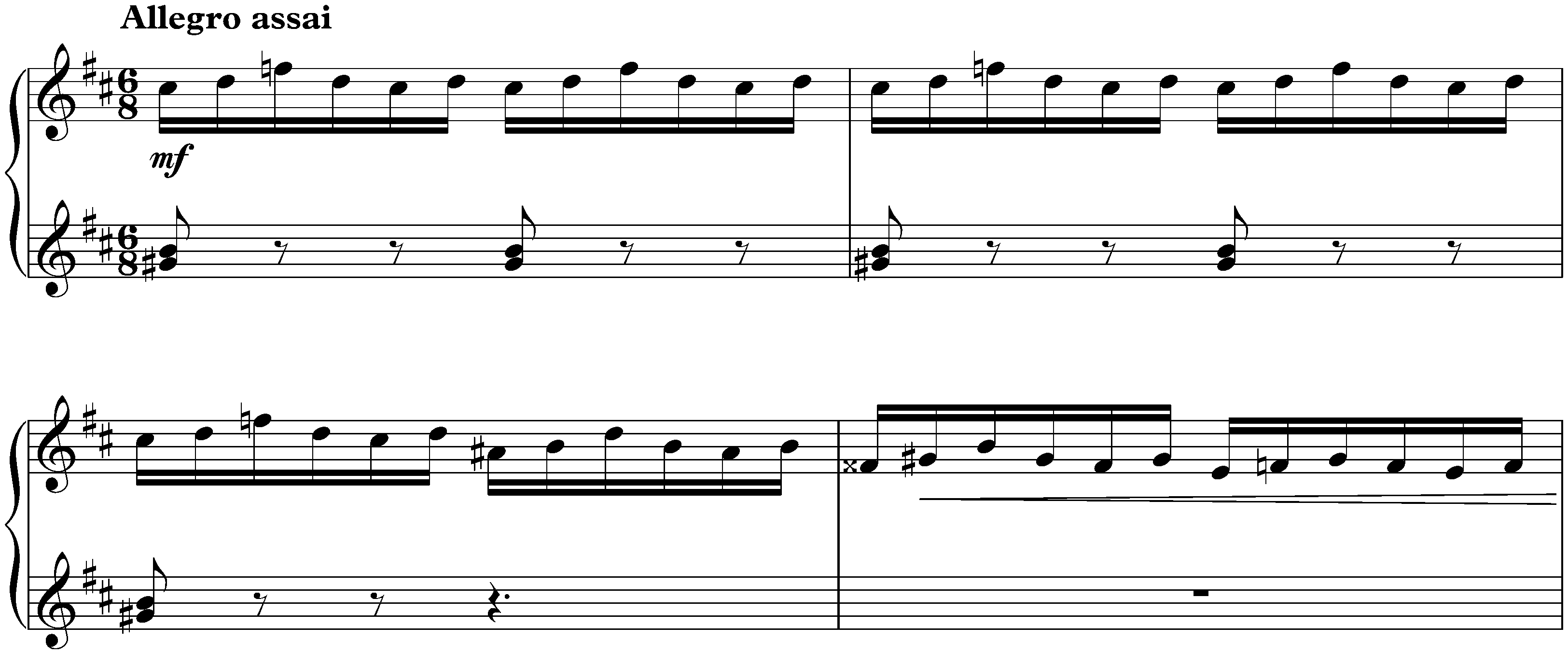 Lied ohne Worte in D major, MWV U 178