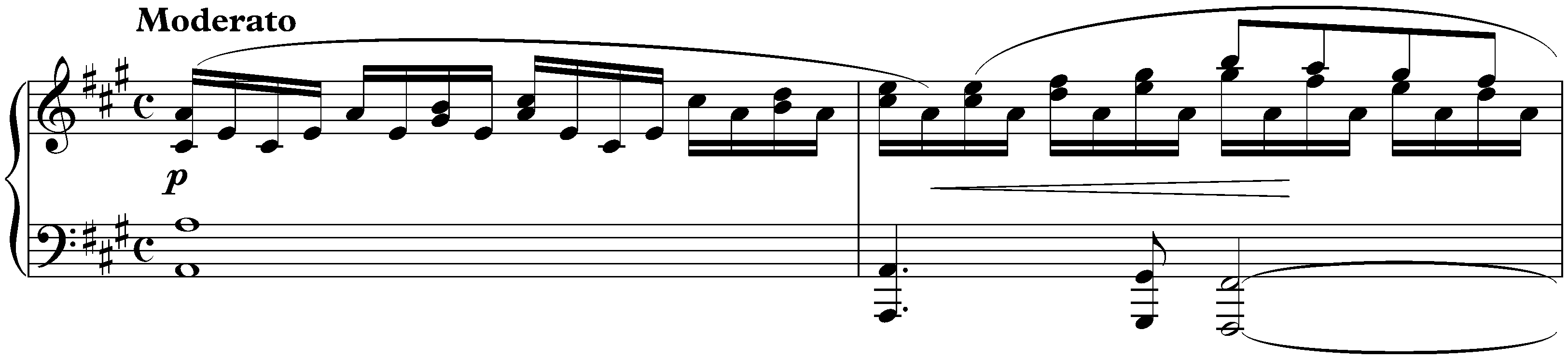 Lieder ohne Worte, Book 1, op. 19b; 4. A major