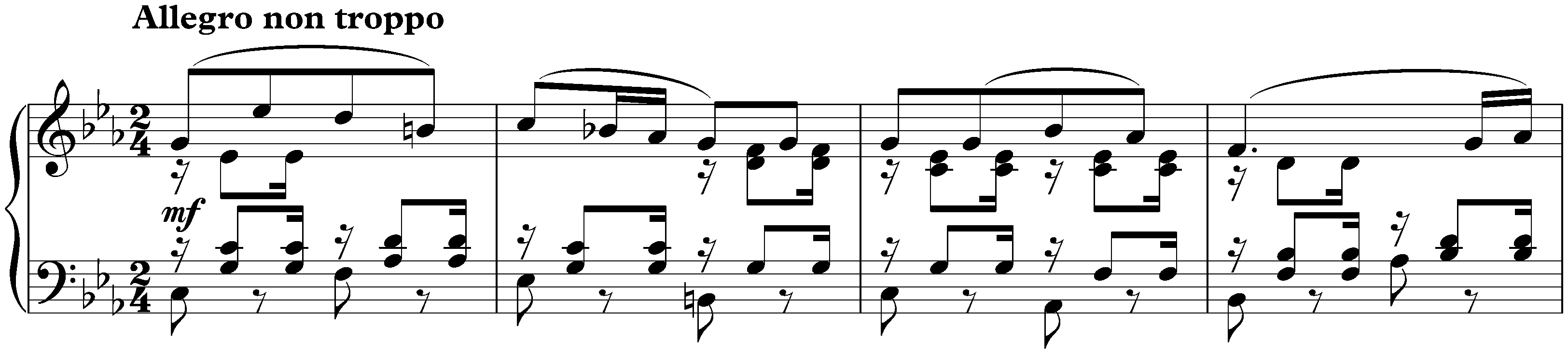 Lieder ohne Worte, Book 3, op. 38; 2. C minor