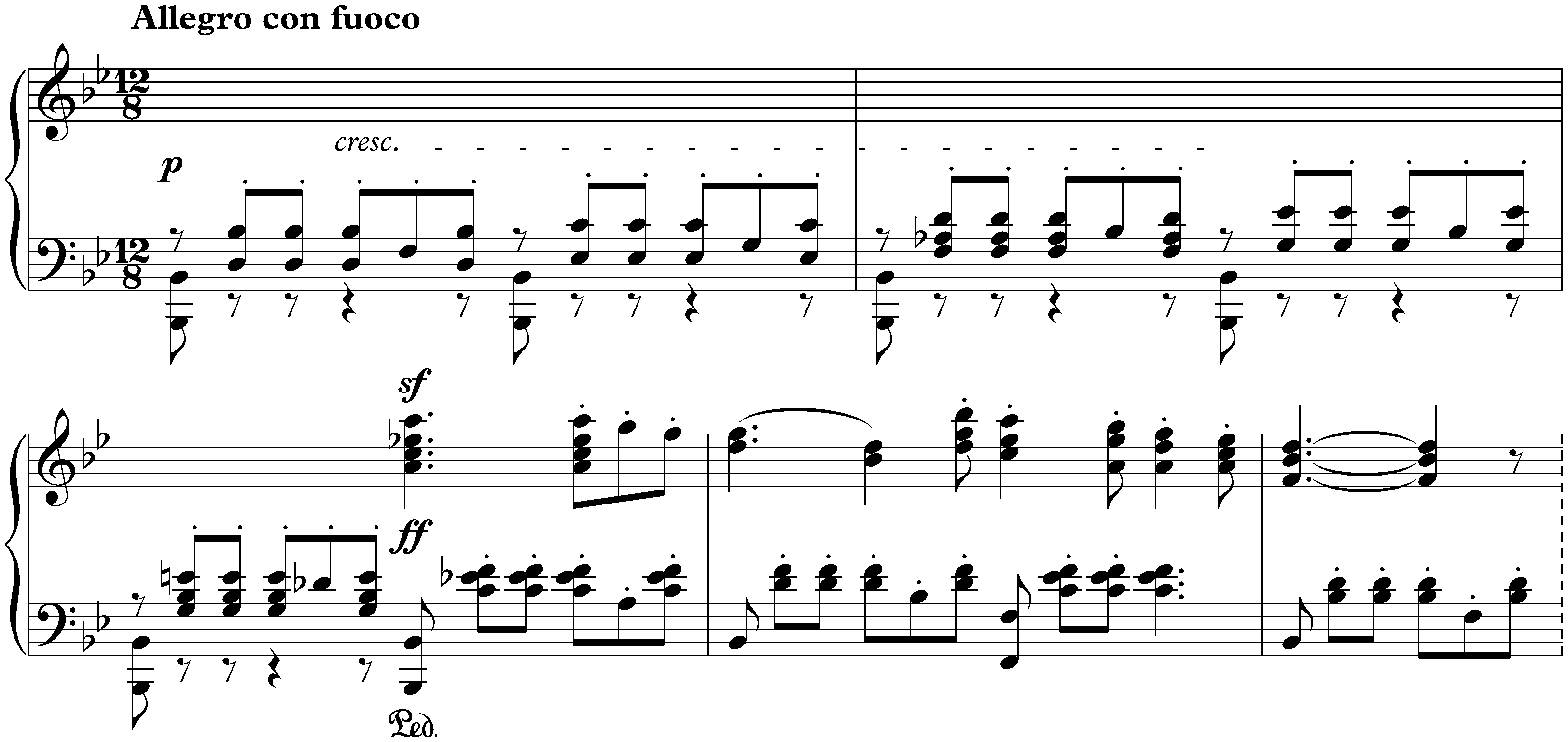 Lieder ohne Worte, Book 5, op. 62; 2. B-flat major