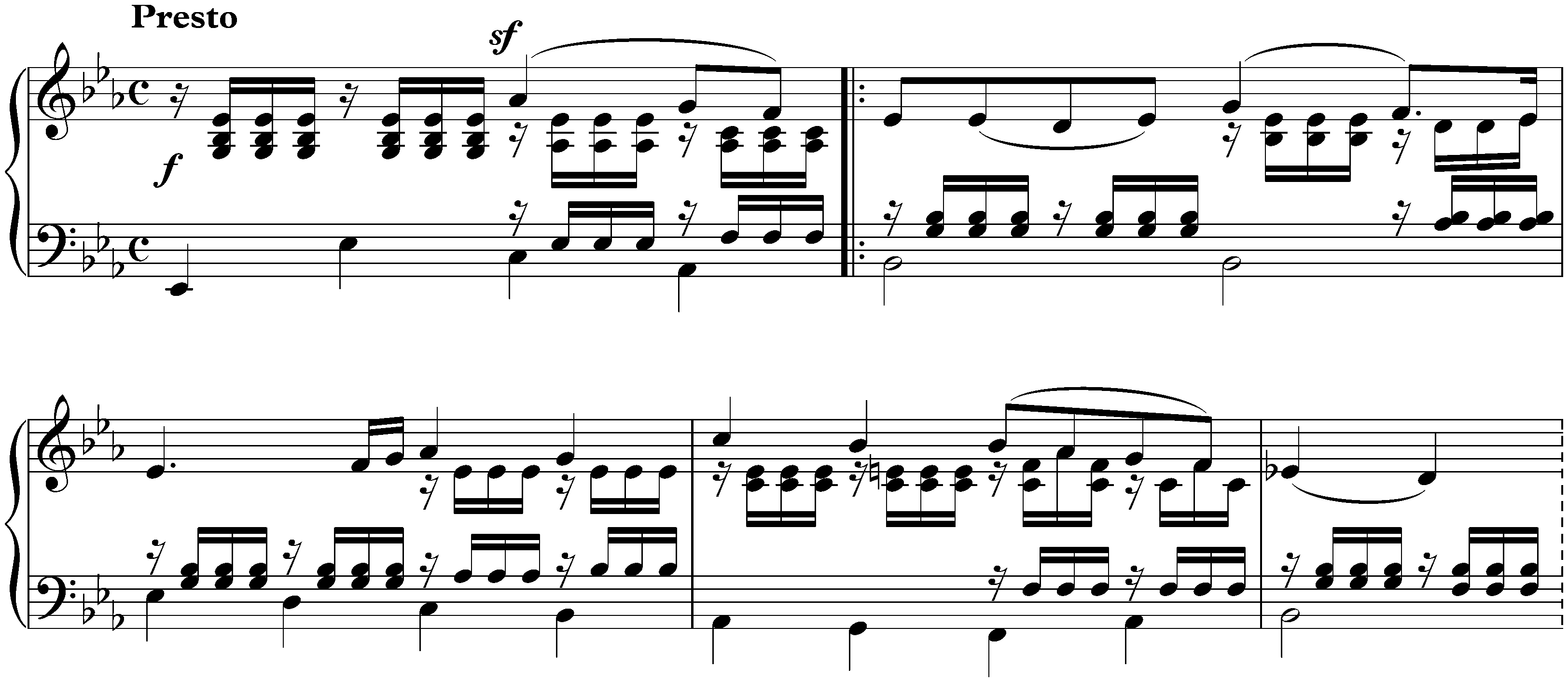 Lieder ohne Worte, Book 7, op. 85; 3. E-flat major