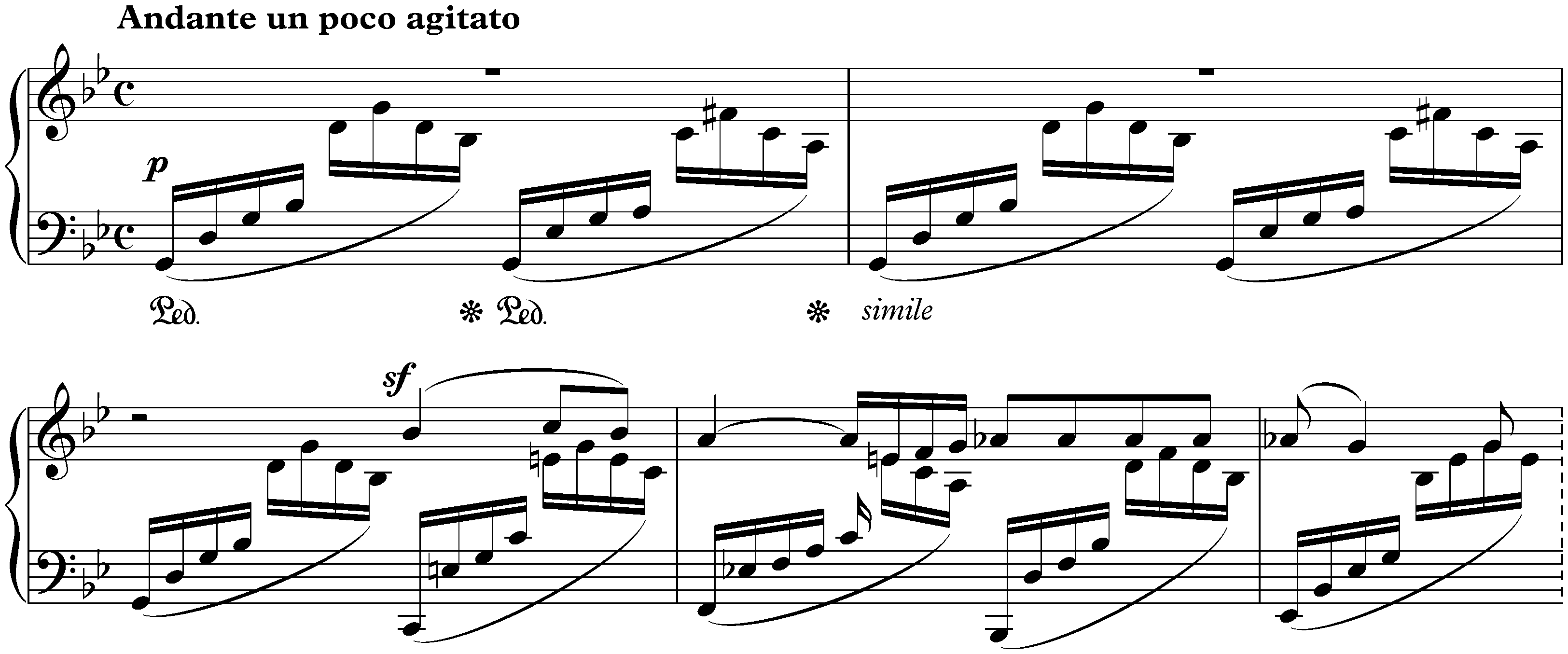 Lieder ohne Worte, Book 8, op. 102; 4. G minor