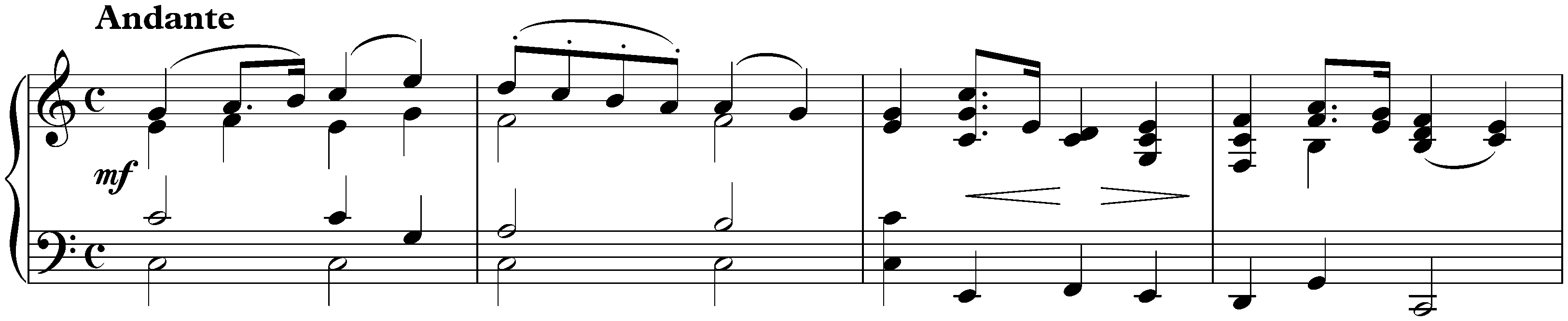 Lieder ohne Worte, Book 8, op. 102; 6. C major
