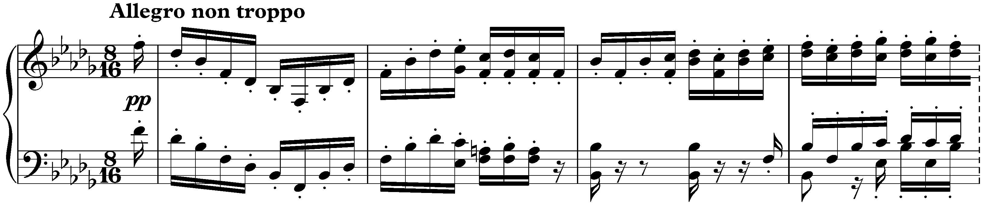 Sonata in B-flat major, op. 106; 2. Scherzo: Allegro non troppo