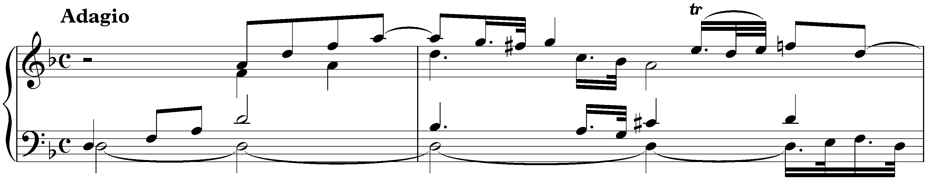 Adagio in D minor, KV Anh. 34 no. 1/385h
