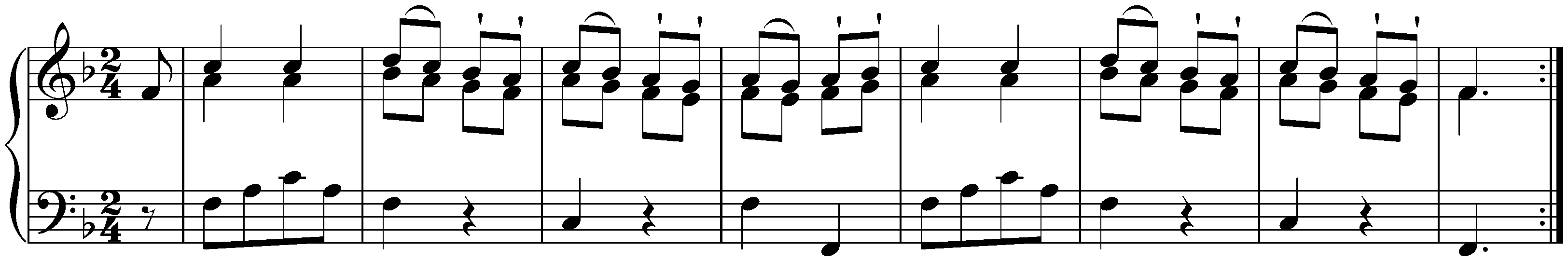 Le gelosie del serraglio, KV 135a; 3. F major