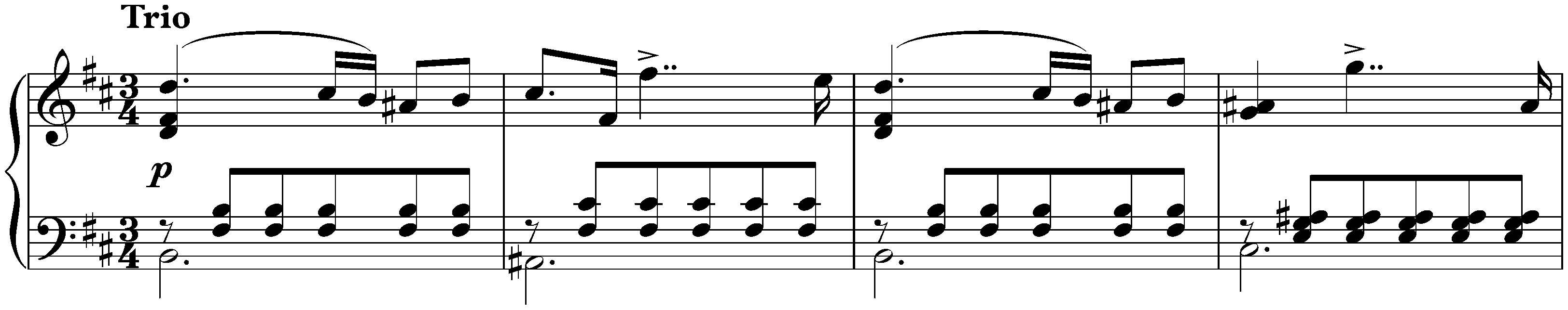 Minuet in D major, KV 355/576b