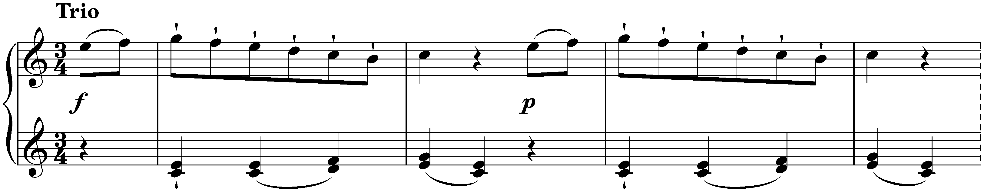 Minuet in C major, KV 61g no. 2