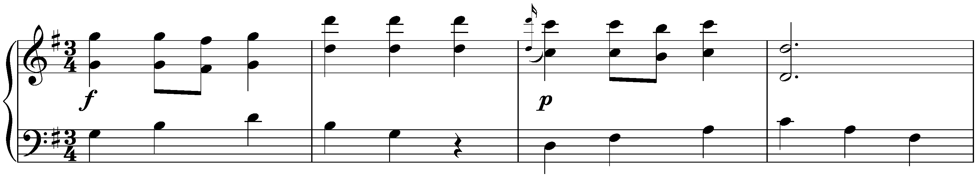Twenty Minuets, KV 103/61d; 2. G major